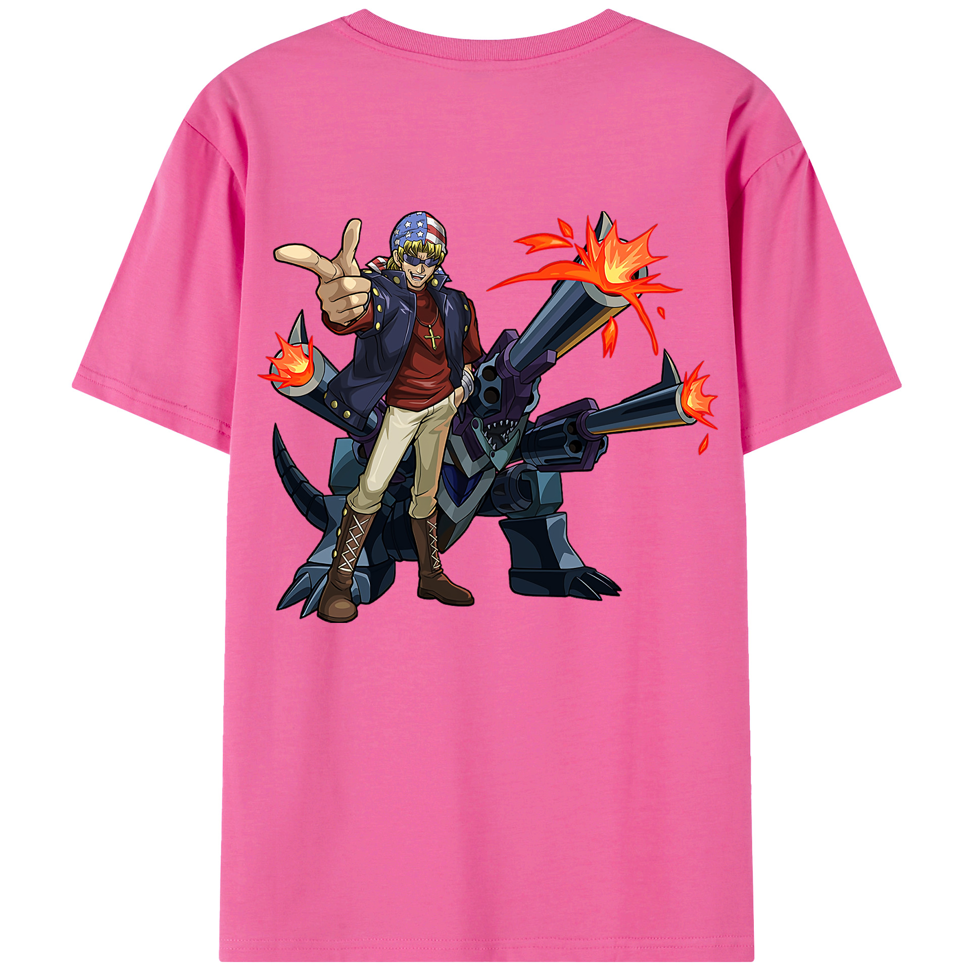 （画像用） 遊☆戯☆王 Yu-Gi-Oh! レディース半袖Tシャツ(バックプリント)
